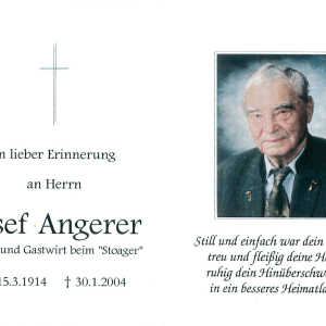 Angerer Josef